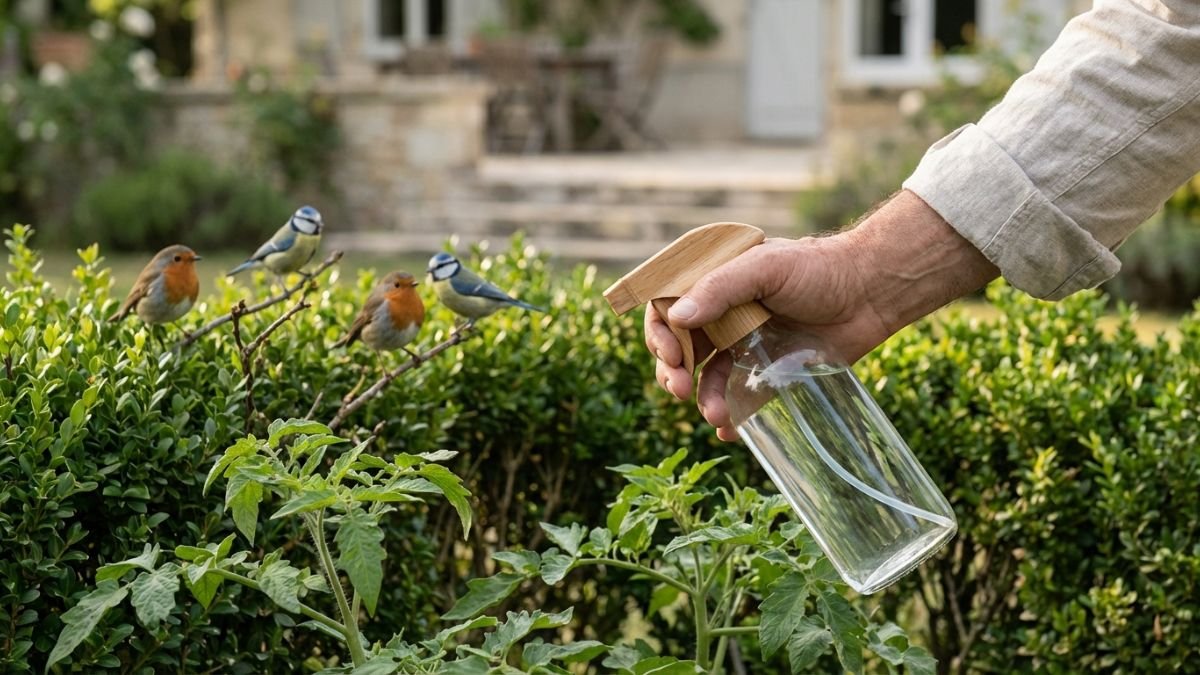 Jardinage Avril Recycler Tasses Aider Oiseaux Potager